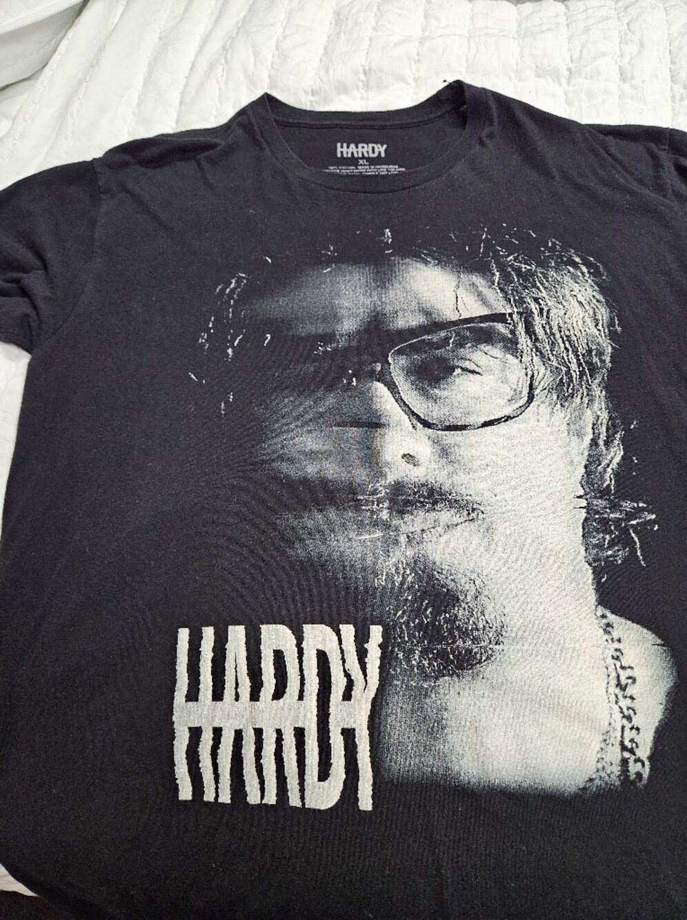 Men's XL Hardy Concert Graphic Print Tee NWOT